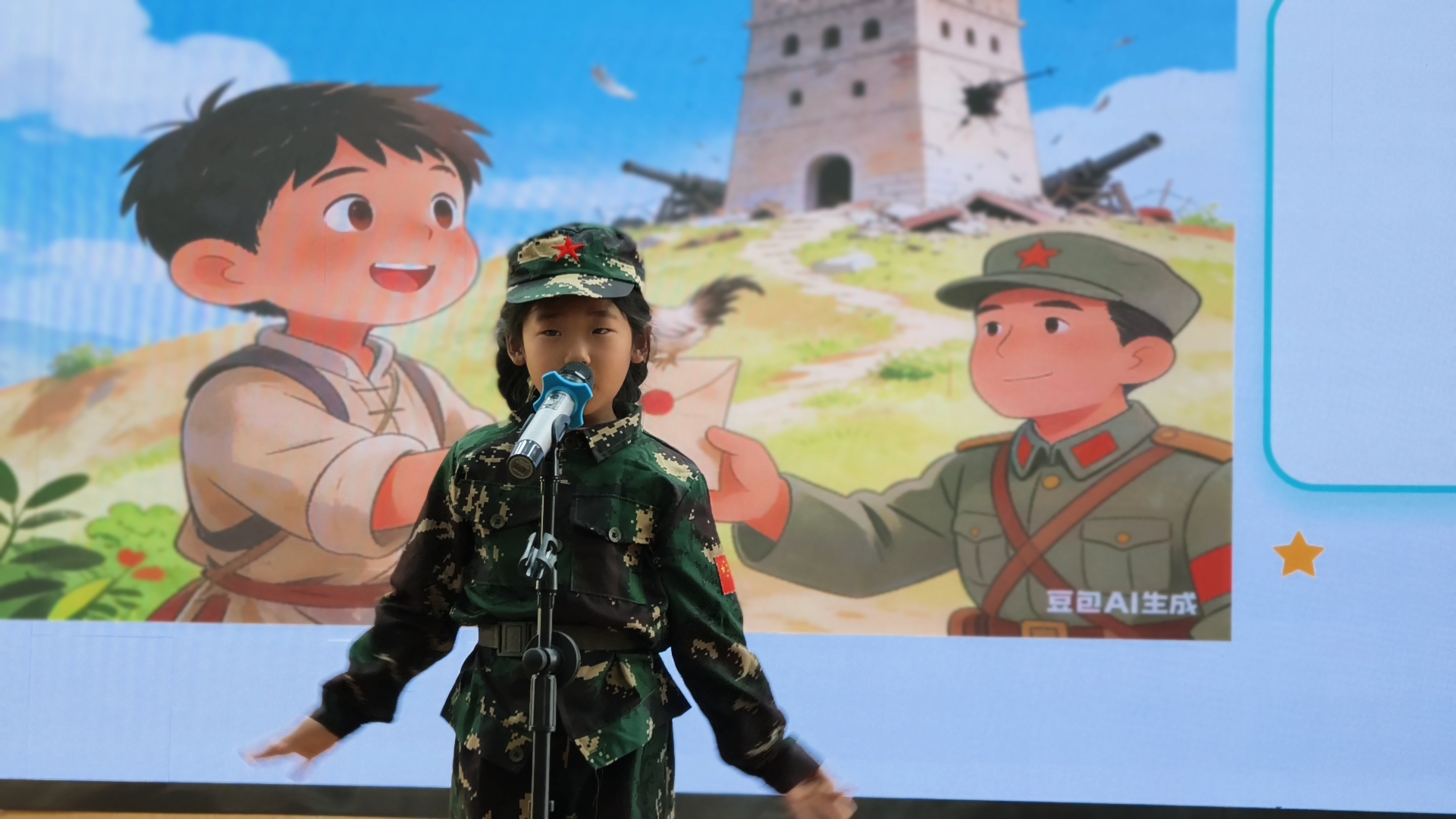 诚信润童心 爱国筑梦想——内蒙古自治区赤峰市元宝山区第五幼儿园关工委开展故事演讲活动