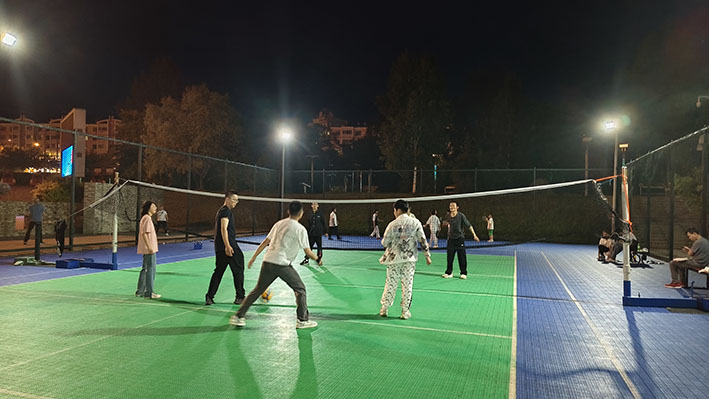 黑龙江省牡丹江市绥芬河市绥芬河镇北海社区关心下一代委员会开展跃动青春“排”出精彩排球比赛活动