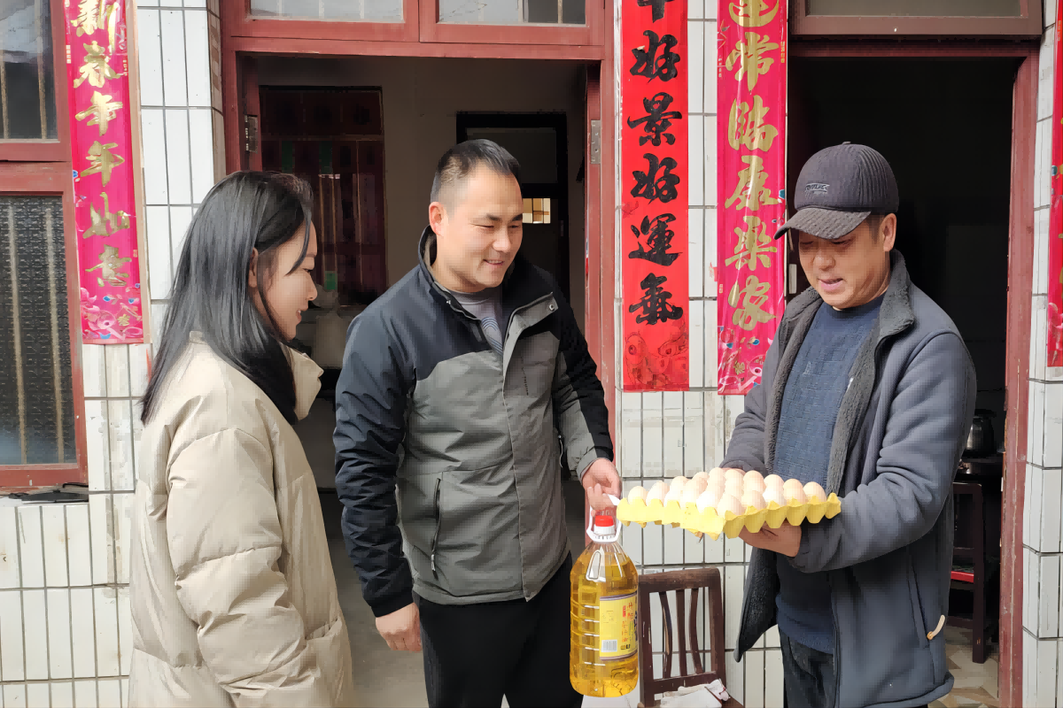 贵州省黔南州独山县井城街道关工委：寒冬送温暖 新春递爱心