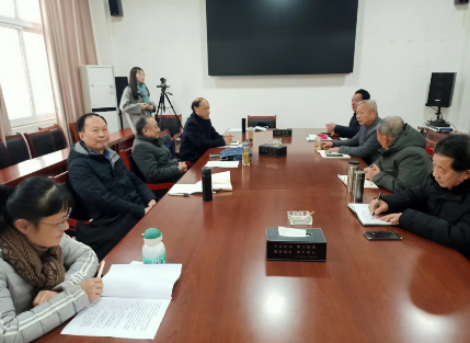 安徽省合肥市肥东县关工委到白龙镇检查指导关工工作