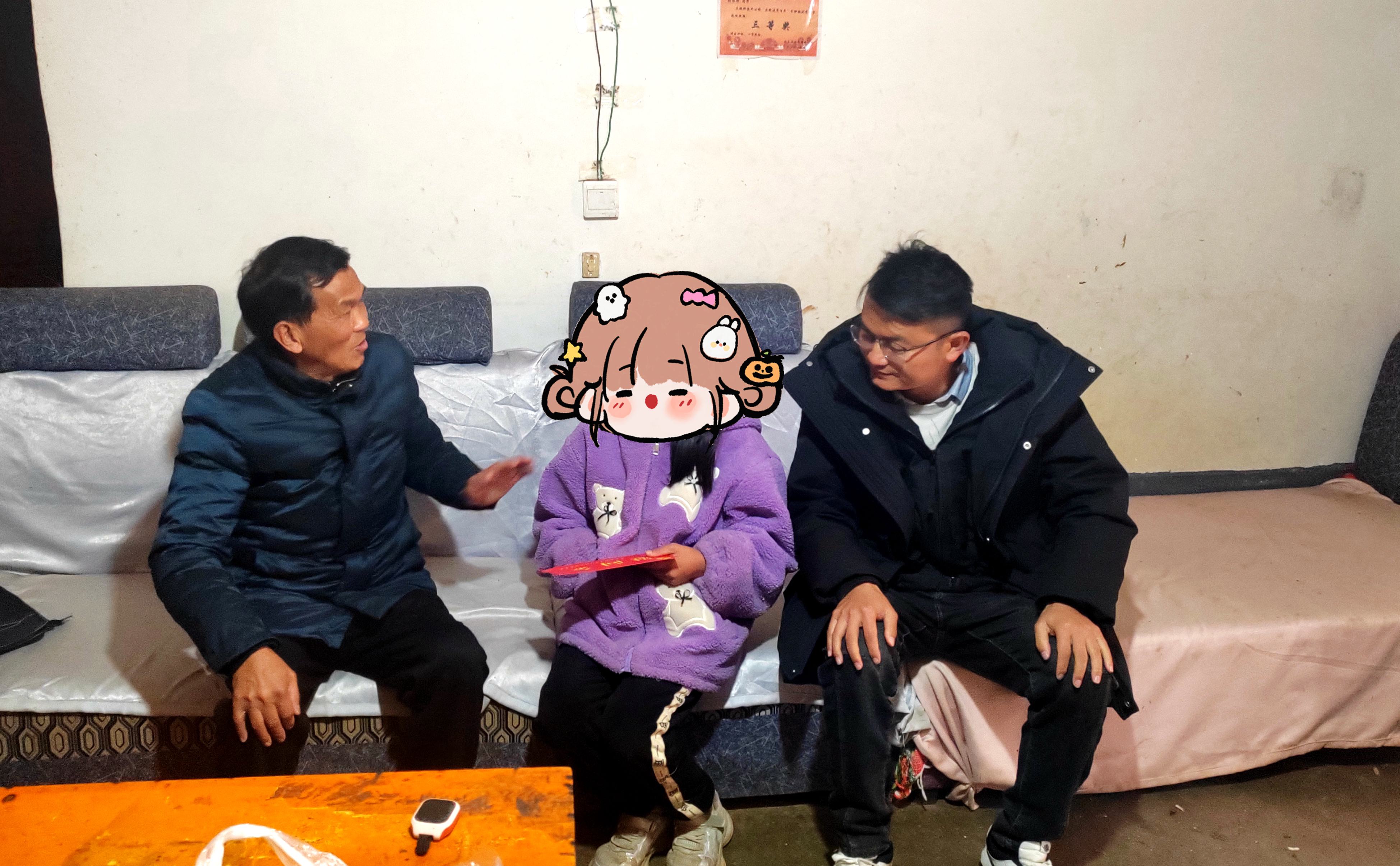 四川省凉山州会东县关工委走访慰问困境青少年