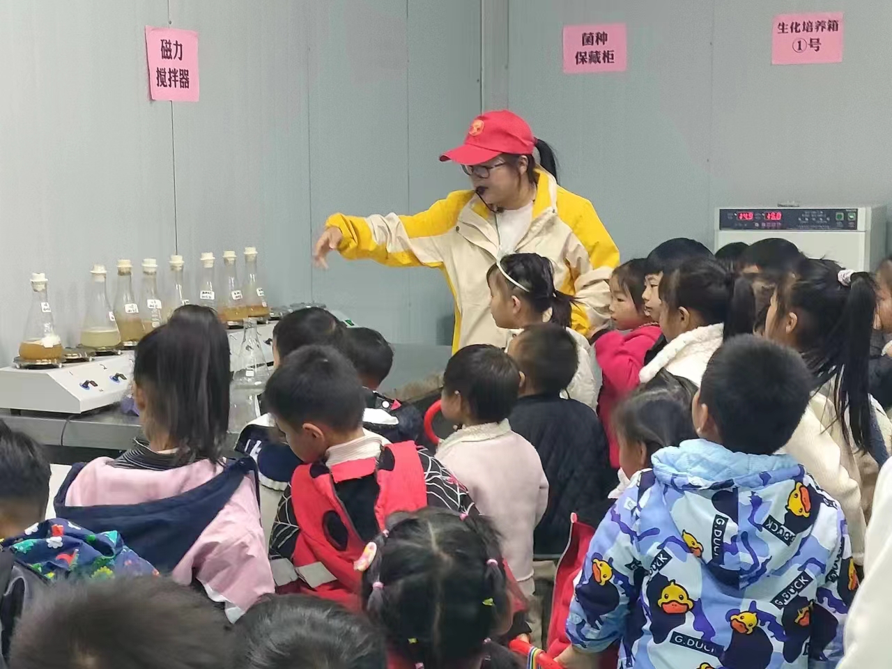 江苏省徐州经开区徐庄镇黄集村关工委开展“探寻菌菇奥秘，感悟生命奇迹”奇妙之旅活动