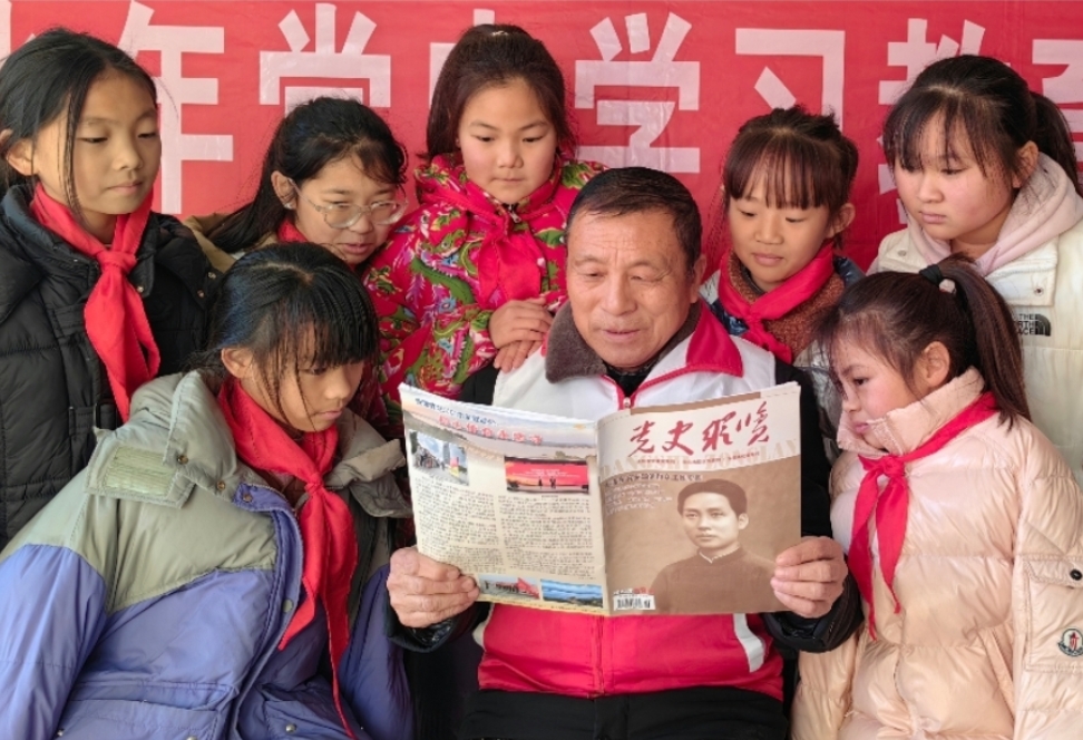安徽省阜阳市阜南县于集乡关工委开展“讲革命故事，传红色基因”主题活动