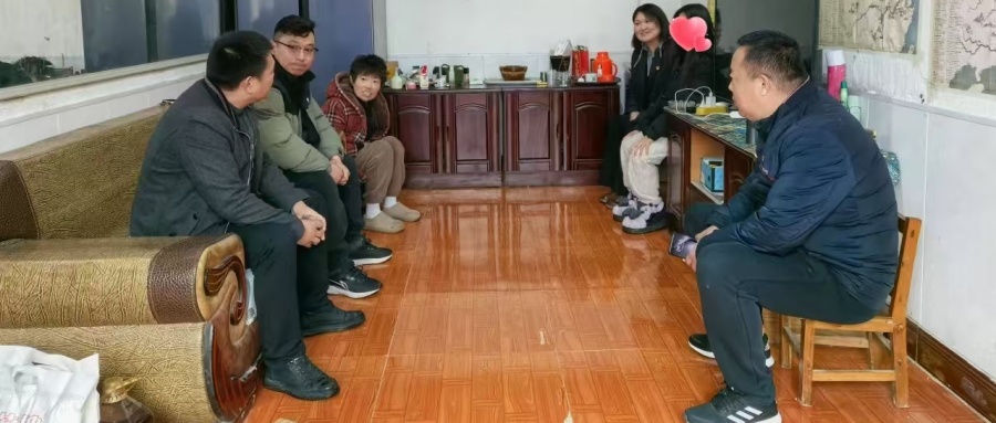 江苏省徐州市铜山区茅村中学关工委开展走访慰问困境学生“润心”行动