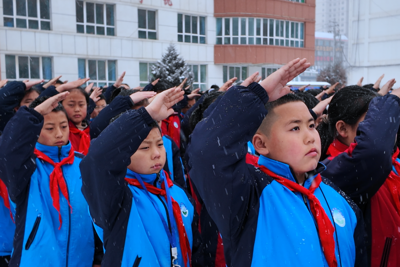 甘肃省临夏回族自治州和政县上好“开学第一课” 让铸牢中华民族共同体意识教育深入人心