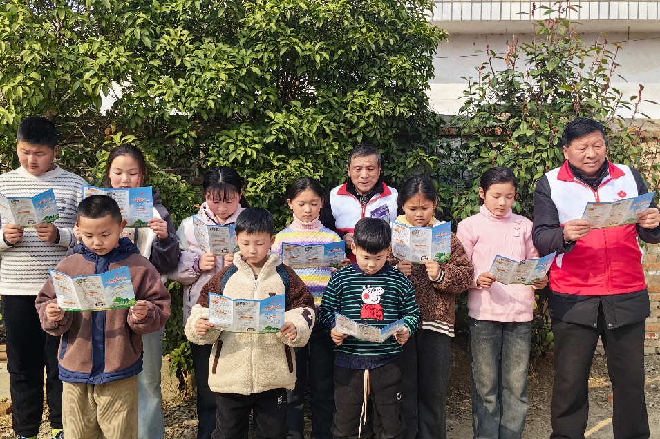 安徽省阜阳市阜南县于集乡关工委开展“净化未成年人成长环境，保护未成年人健康成长”活动