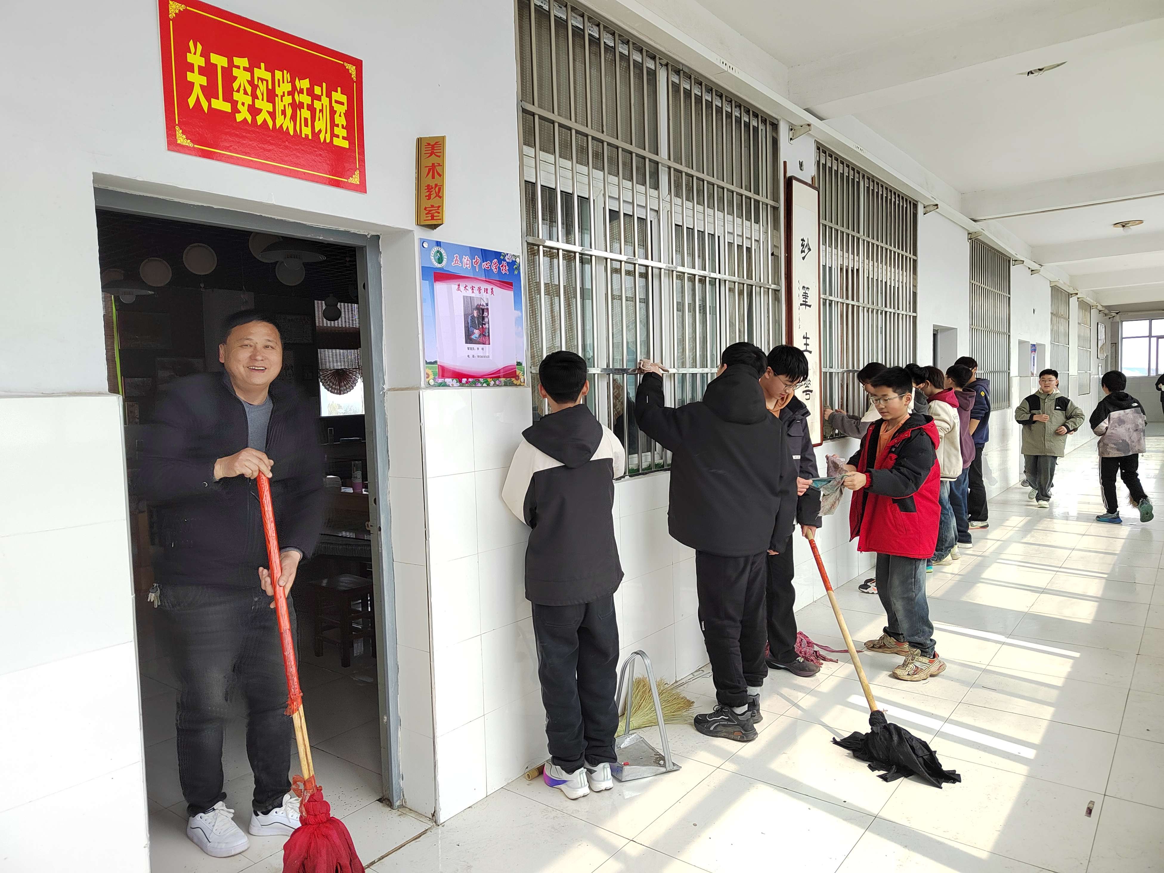 淮北市濉溪县五沟中心学校关工实践基地成了“网红”打卡地