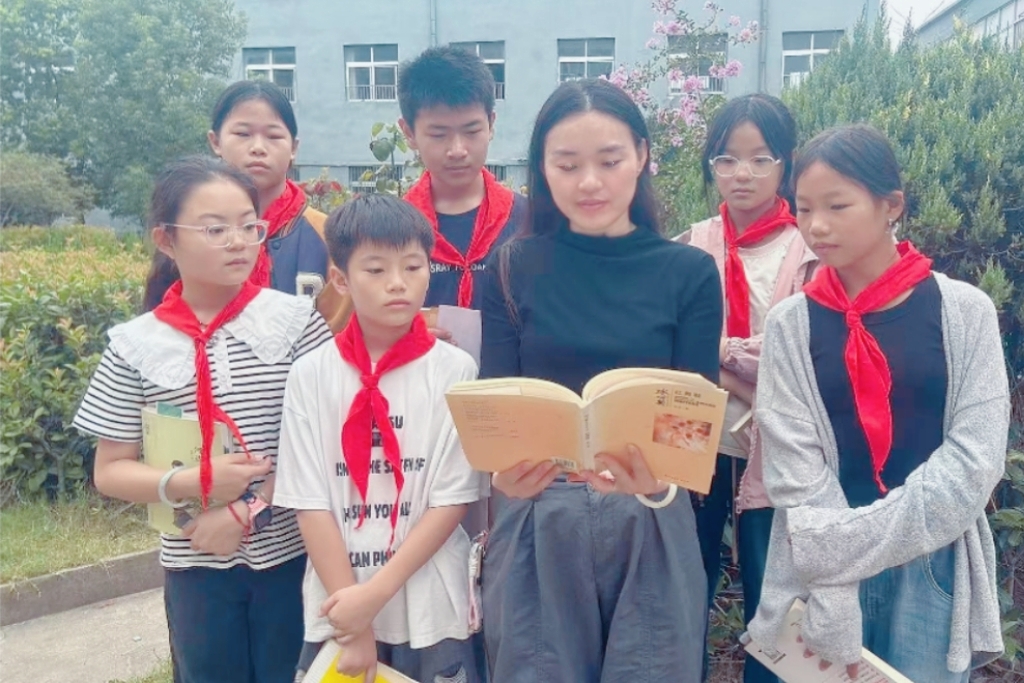 安徽省阜阳市阜南县于集乡中心小学关工委开展“书香润心田，阅读伴成长”主题读书活动