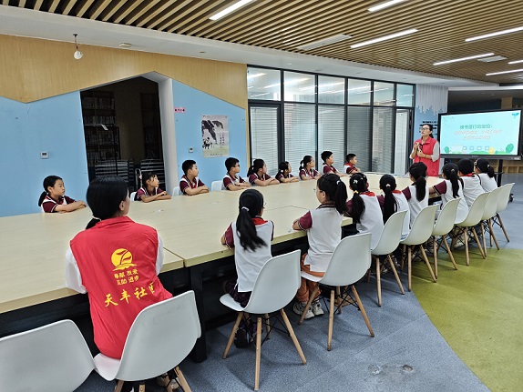 江苏省无锡市惠山区堰桥街道天丰社区关工委：网络安全进校园 文明上网我先行