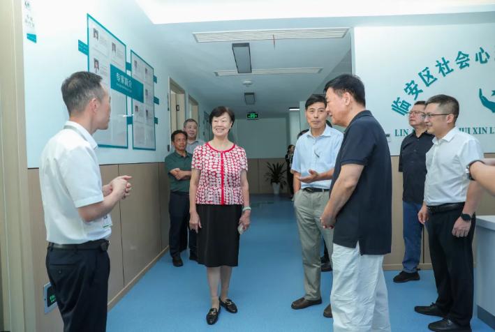 浙江省杭州市关工委赴临安区调研指导工作