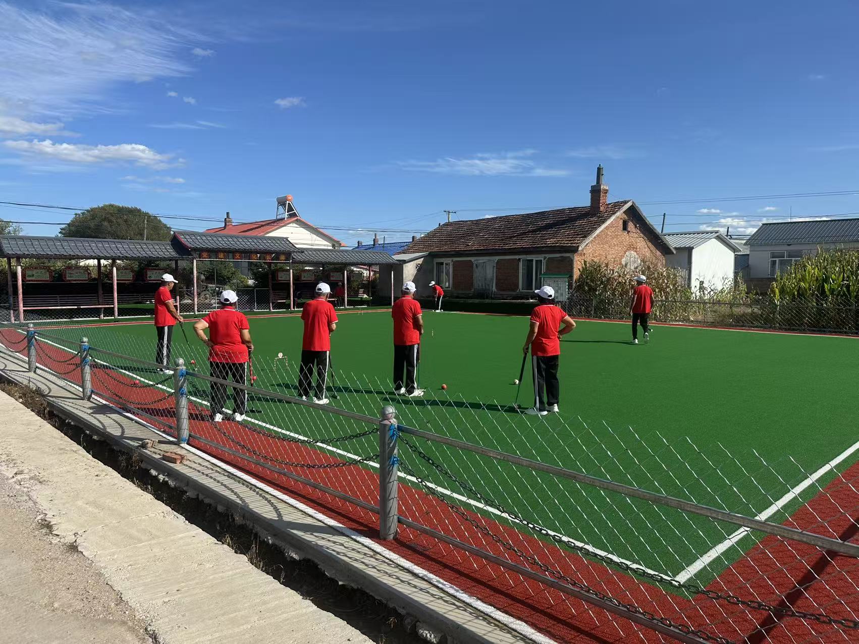 黑龙江省牡丹江市宁安市三陵乡关工委开展“银龄挥杆展风采，乐享门球绽芳华”银龄杯竞技活动