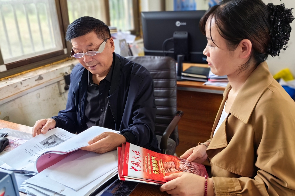 安徽省阜阳市阜南县于集乡关工委开展“村级关工委工作检查”活动