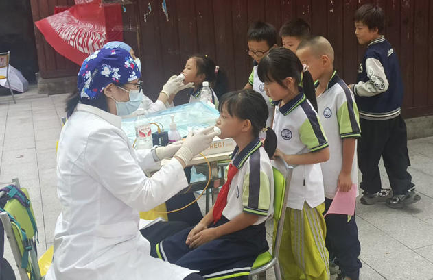 湖南省吉首市乾城学校关工委：免费筛查防控，共筑健康防线