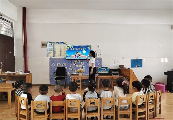 快乐过双节，安全伴我行——江苏省徐州市铜山区汉王镇北望幼儿园关工委开展国庆、中秋假期安全教育活动