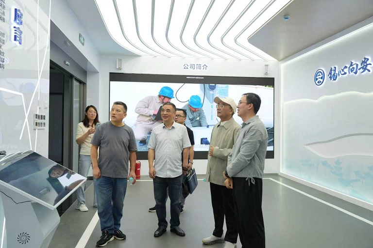 江苏省无锡市惠山区关工委调研广盈集团 助推青年职工成长与企业高质量发展