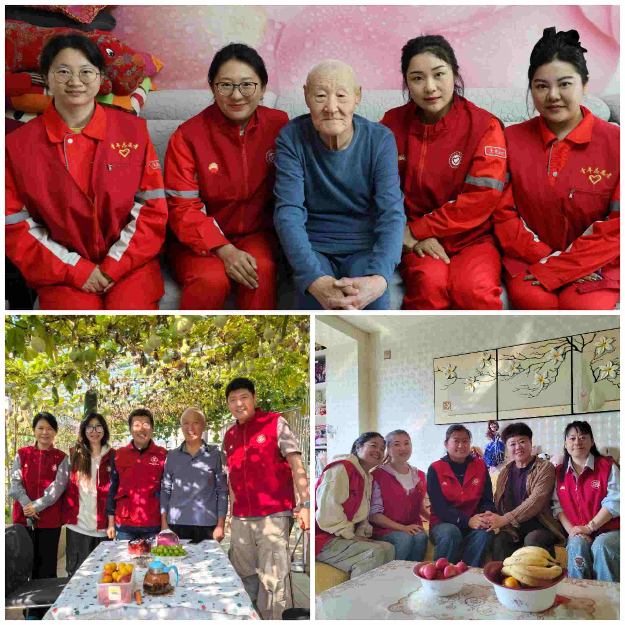 中国石油大庆油田第三采油厂关工委开展 “孝老敬贤月”走访慰问活动