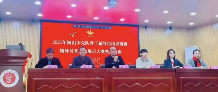 江苏省徐州市铜山区关工委联合区团委举办少先队骨干辅导员培训班