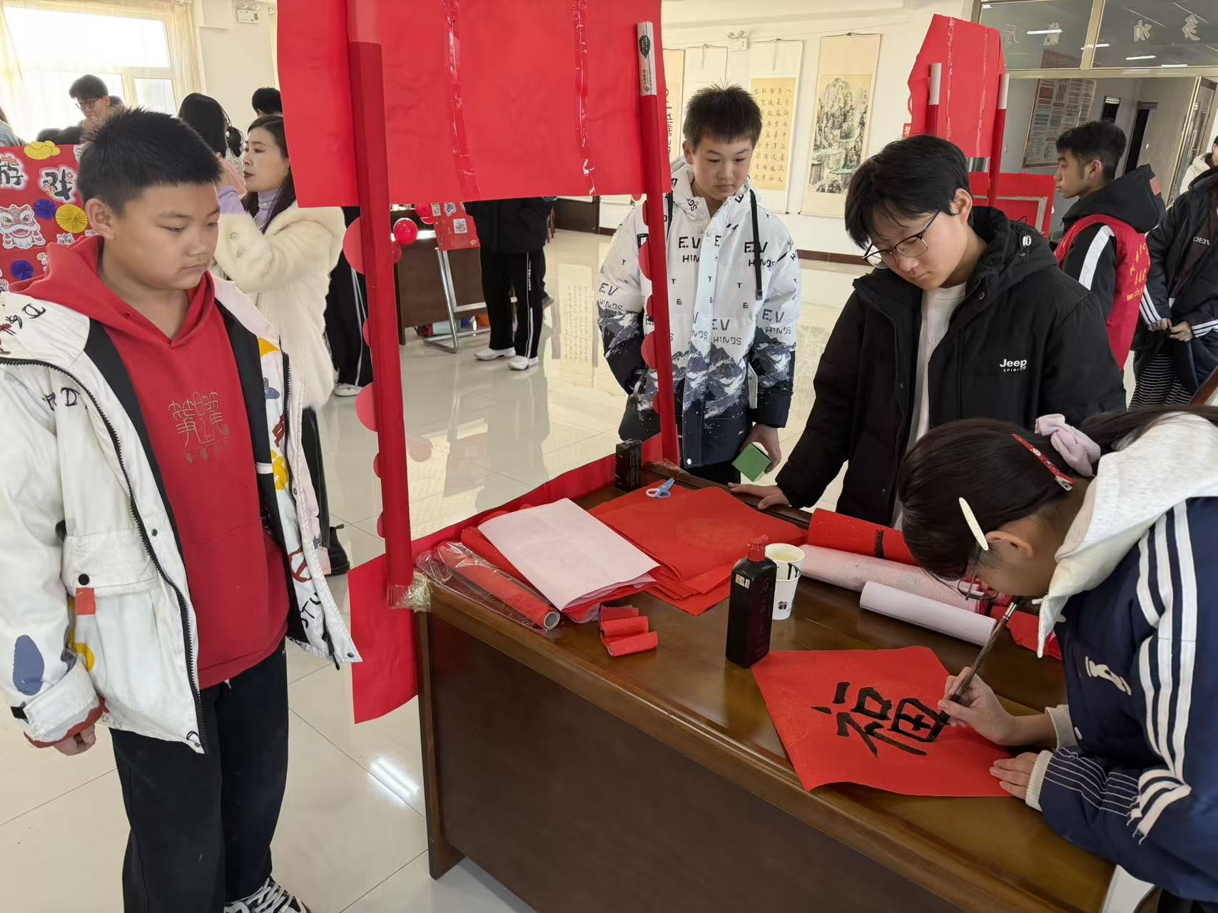 在绿色生活里品年味迎春纳福