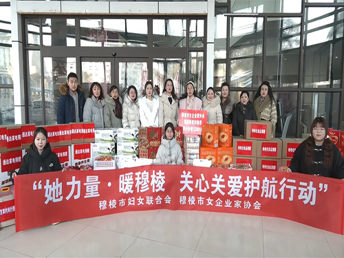 巾帼情系困难户 新春送暖显担当——黑龙江省牡丹江市穆棱市妇女联合会携手市女企业家协会共同开展“关心关爱“行动