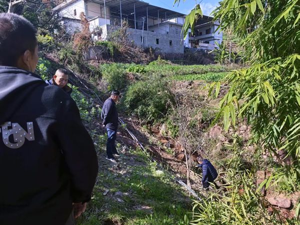 四川省凉山州宁南县竹寿镇关工委：防冻保供在行动，饮水安全暖民心