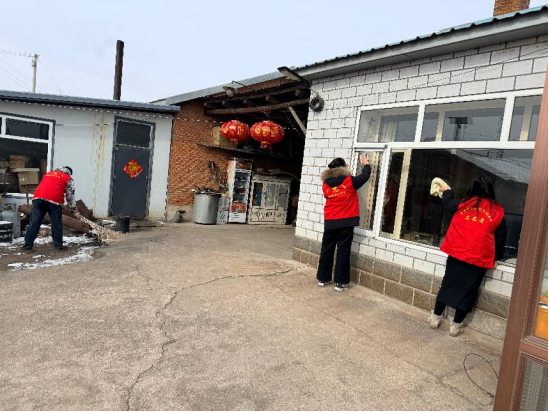 黑龙江省宁安市海浪镇关工委开展“学雷锋 树新风”主题志愿服务活动