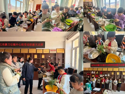 巧手竞技展技能，劳动实践显担当——黑龙江省牡丹江市阳明区磨刀石镇中心校关工委举办劳动技能大赛