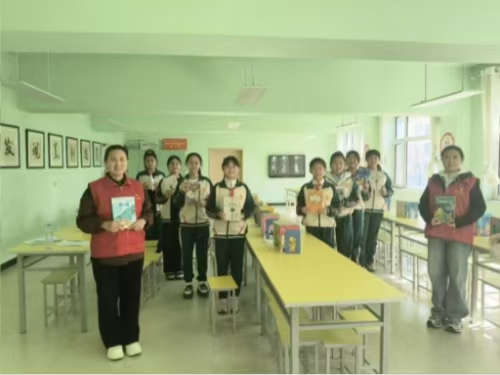 黑龙江省牡丹江市林口县和平社区关工委开展“书香润童心·阅读伴成长”进校园阅读主题活动