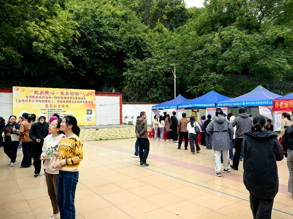 1761128949445895.jpg 【青春逐梦,就业护航】广西柳州市鱼峰区莲花社区关工领导小组开展“就业暖心 桂在行动”送岗进社区活动现场.jpg